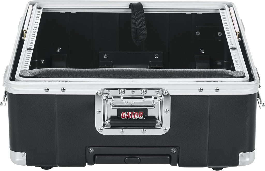 Gator Cases Molded Pop-Up Mixer Case w/Wheels; 12U; 6.5' Deep (G-MIX-12 PU)
