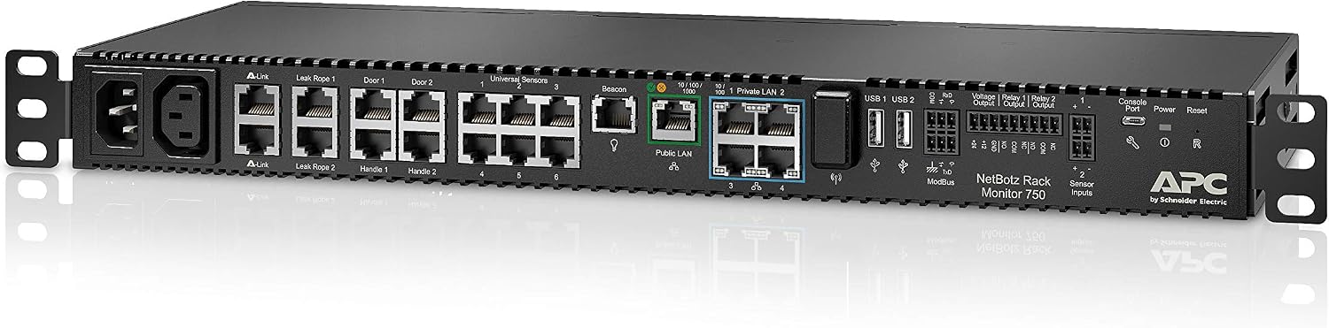 APC Netbotz, NBRK0750, Advanced Rack Security and Environmental Monitor Rack Monitor 750