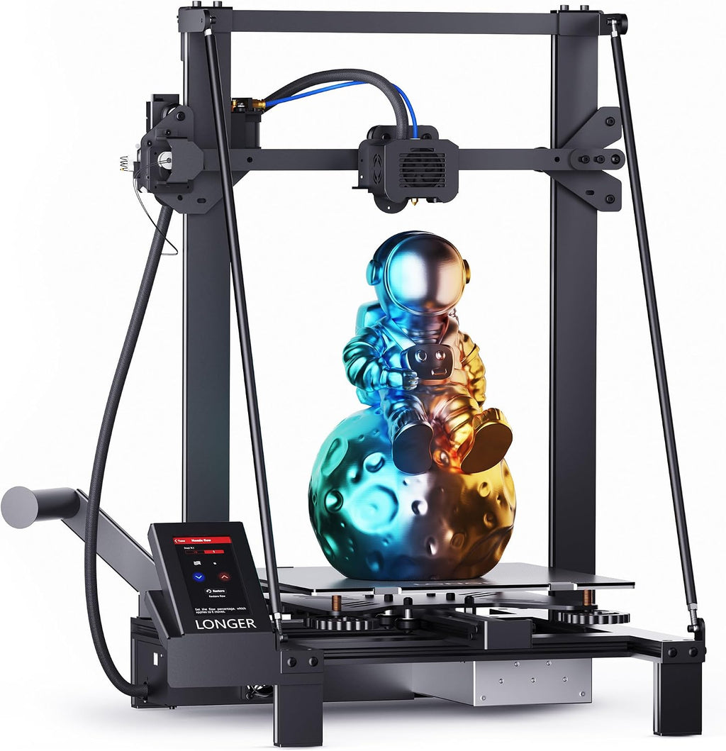 Longer LK5 Pro 3D Printer Fully Open Source Motherboard Upgrade to TMC 2209 4 Silent Driver, DIY for Families and Schools FDM 3D Printers with Large Print Size 11.8x11.8x15.7 Inch, Compatible with PLA