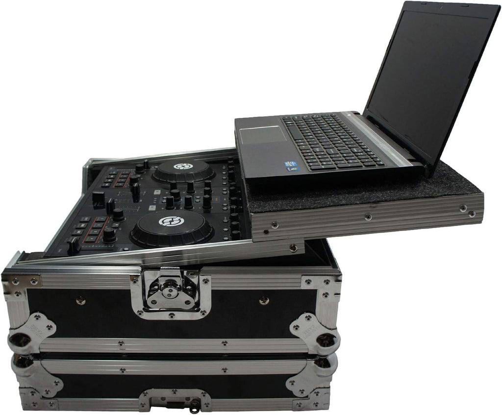 Harmony Audio HCTKS2LT Flight Glide Laptop Stand DJ Custom Case Compatible with Traktor Kontrol S2 MK2