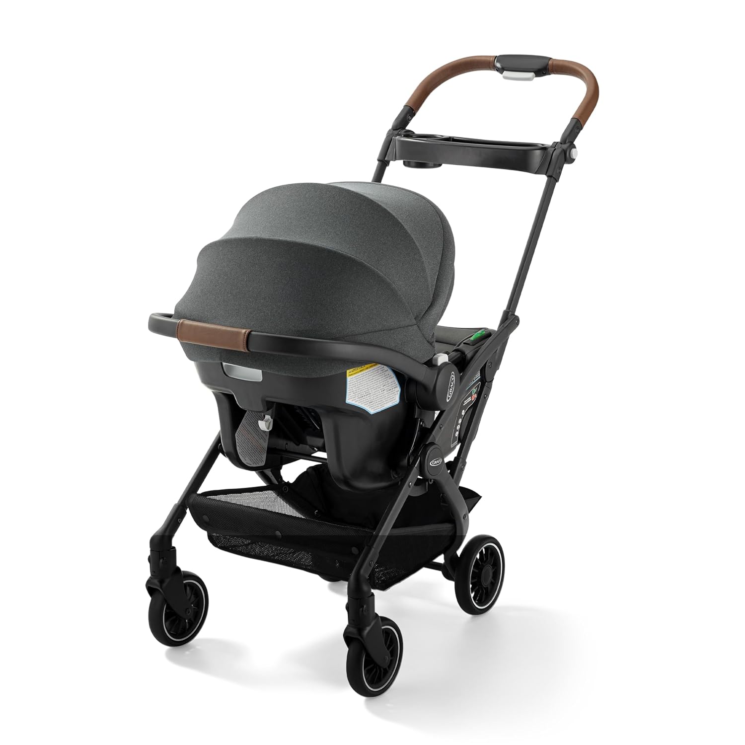 Graco® Gomax Next Gen Travel System, Car Seat Stroller Combo, Rear Facing Infant Car Seat, Compact Stroller for Travel