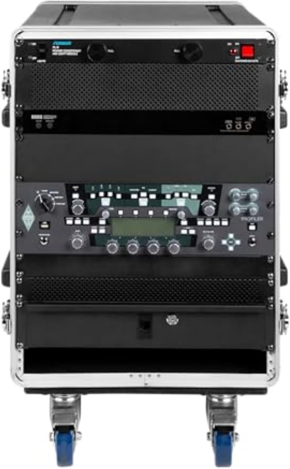 Gator Cases Soundcheck Series 14U Rack Base with Casters for Console Audio Racks (GRC-BASE-14)