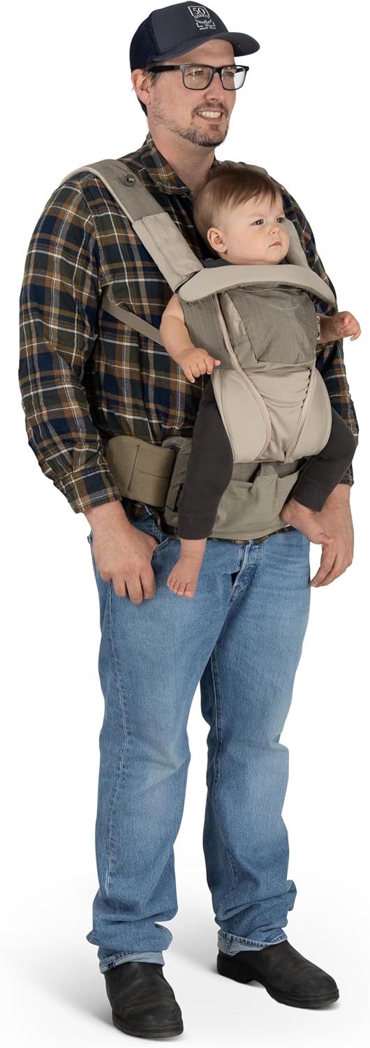 Osprey Poco LT Soft Convertible Baby Carrier for Newborns - Lightweight Ergonomic Toddler Sling