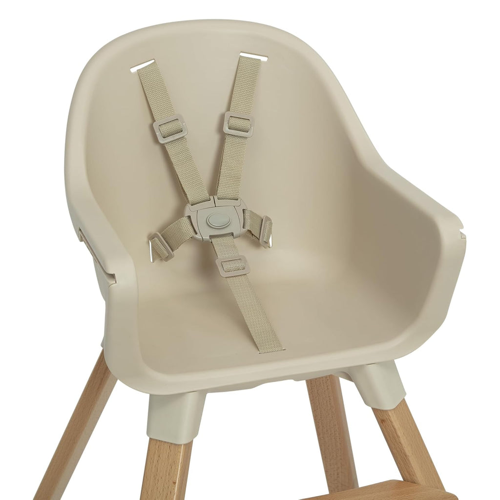 Delta Children - babyGap Otto 3-in-1 High Chair - High Chair Converts to Toddler Dinning Chair and Booster Seat - Dishwasher Safe Meal Tray - FSC-Certified Wood, Oatmeal