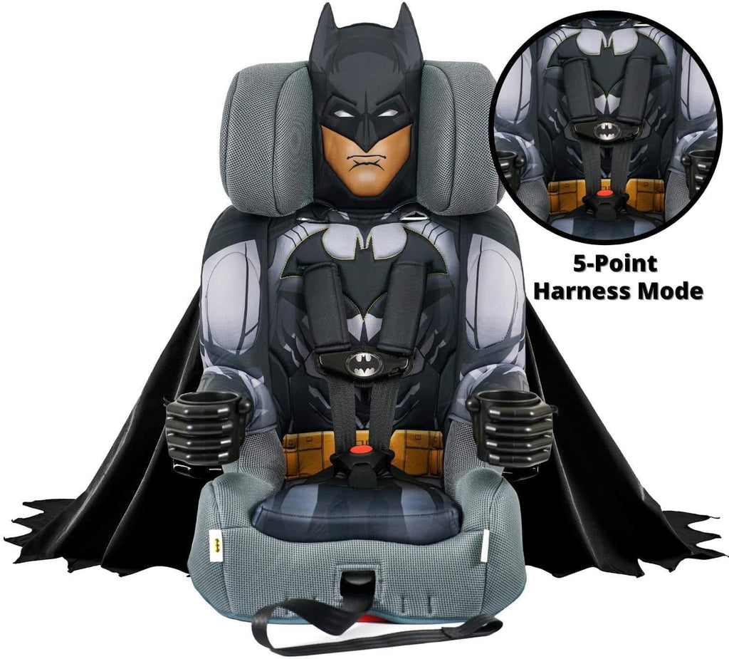 KidsEmbrace 2-in-1 Car Seat | Forward-Facing Harness (26.5–65 lbs) & Booster Mode (40–100 lbs) | Latch | Premium Fit with Multi-Position Headrest, Harness & Recline