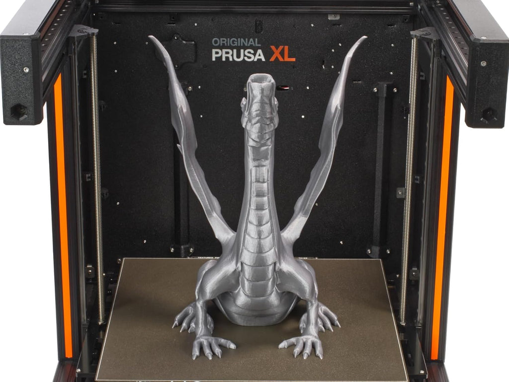Original Prusa XL Assembled 2-toolhead 3D Printer, Large-Scale CoreXY 3D Printer, Assembled and Tested, Build Volume of 14.17×14.17×14.17 in, 2 Independent toolheads, Multi-Material Experience
