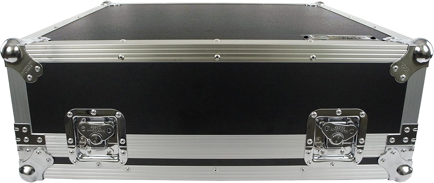 Harmony Audio Cases HCAHQU24 Compatible With Allen & Heath QU-24 Digital Mixer Flight DJ Road Custom Case