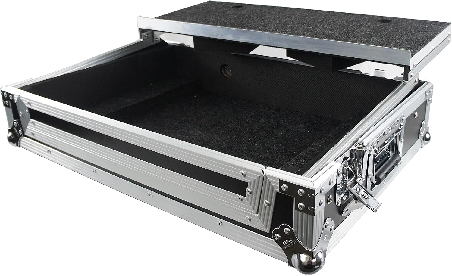 Harmony Audio Cases HCRNONEWLT Compatible With Rane One DJ Controller Flight DJ Road Custom Case With Laptop Tray