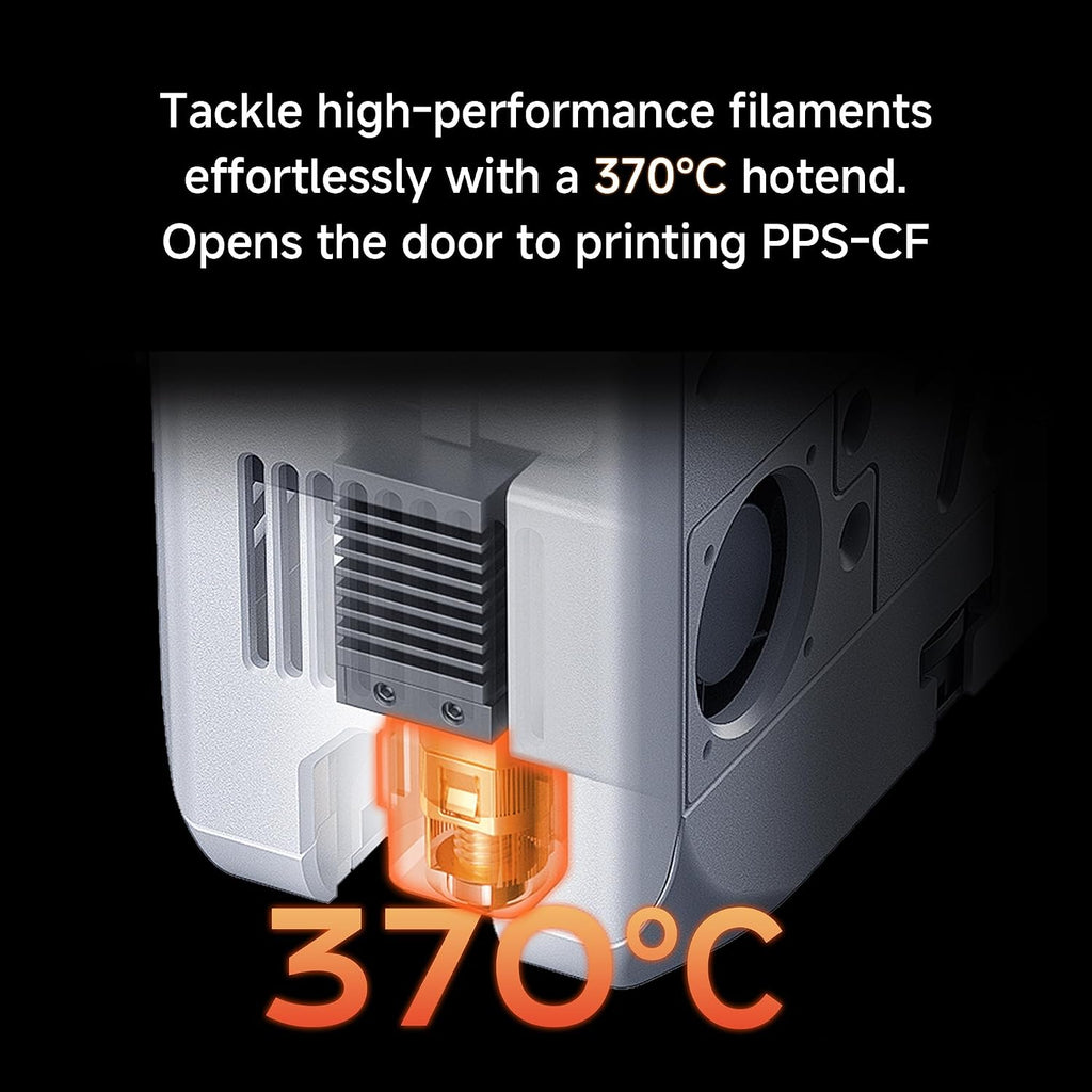 QIDI Q2C 3D Printer, Enclosed FDM with New Generation Leveling Sensor for Full Auto Leveling, 600mm/s High Speed, 270x270x256mm Build Volume, 370℃ Bimetal Hotend Unlock PPS-CF, from Beginner to Expert