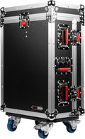 Gator Cases ATA-Style Flight Case with Casters for Allen & Heath SQ-5 48-channel Digital Mixer - Doghouse Included, (GTOUR-SQ5)