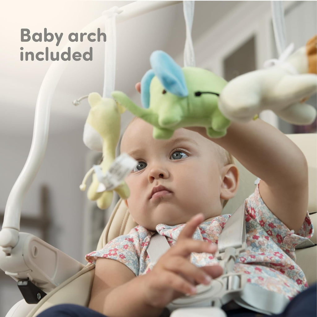 Baby High Chair Adjustable to 7 Different Heights - Foldable High Chairs for Babies and Toddlers - Silla para Comer de Bebe - Blue