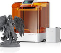 Creality Halot-X1 Combo Resin 3D Printer, 10.1' 16K Mono LCD, 14×19 μm, 170 mm/h High-Speed Printing, Intelligent Resin Management, Fully Assembled Auto Leveling, Large Print Size 8.33*4.66*7.87 in