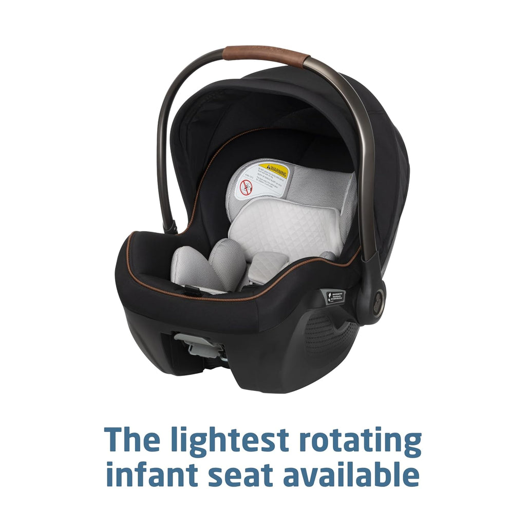 Maxi-COSI Peri 180 Rotating Infant Car Seat, Onyx Sand