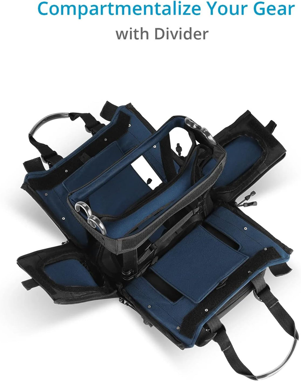 PROAIM Audio Cine Cube Bag w Top Clear TPU. For Sound Mixers & Wireless Receivers. (P-CBAM-01)