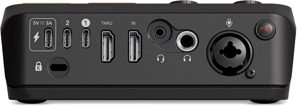 RØDE X Streamer X Professional Integrated Audio Interface and 4K Video Capture Card with XLR, HDMI and TRRS Connectivity for Streaming, Gaming and Content Creation