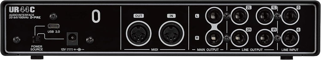 Steinberg UR44C 6x4 USB 3.0 Audio Interface with Cubase AI and Cubasis LE