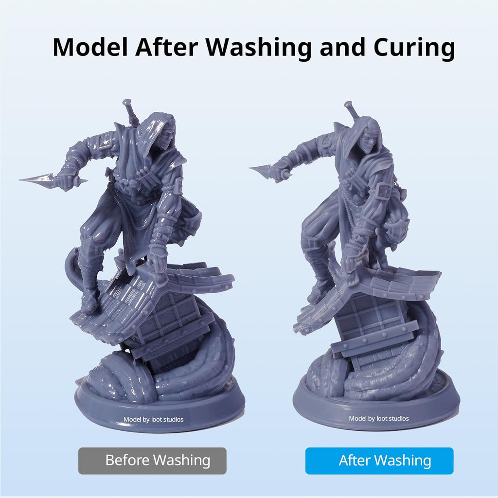 ANYCUBIC Wash & Cure Max 3.0, 15.1L Ultra-Large Washing Volume, Detergent Saving 50%, Customizable Wash & Cure Process, Compatible with Photon Mono Saturn Halot Resin 3d Printer