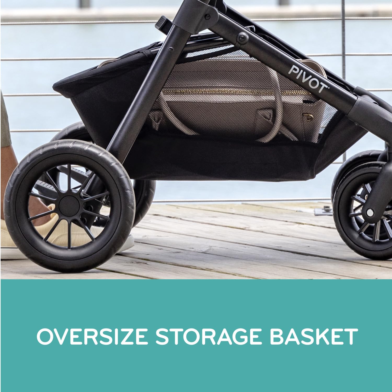 Evenflo Pivot Modular Travel System with LiteMax Preemie and Infant Car Seat (Casual Gray)