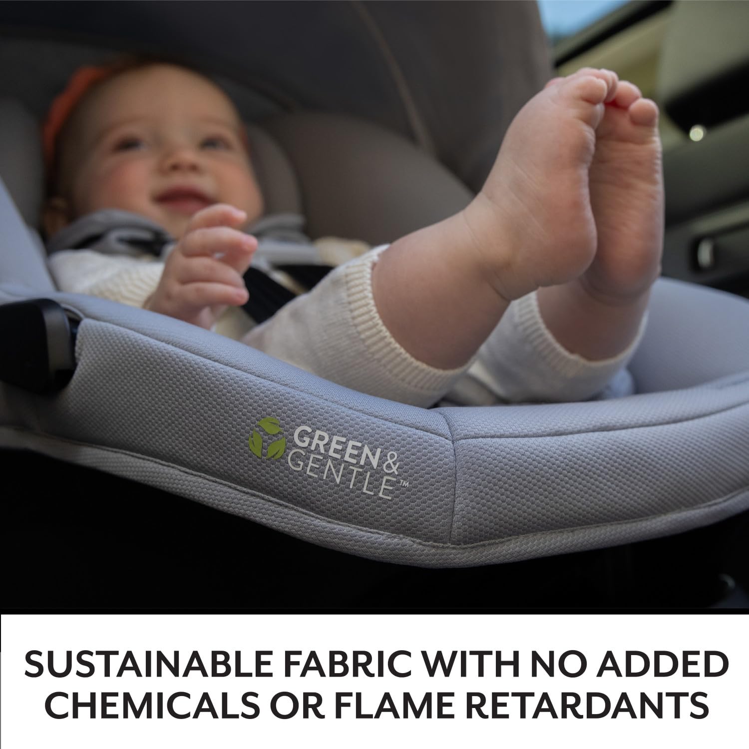 Evenflo Revolve180 LiteMax NXT Rotating Rear-Facing Lightweight Preemie and Infant Car Seat 3-30lbs. with SensorySoothe. Easy Install with Base (Flint)