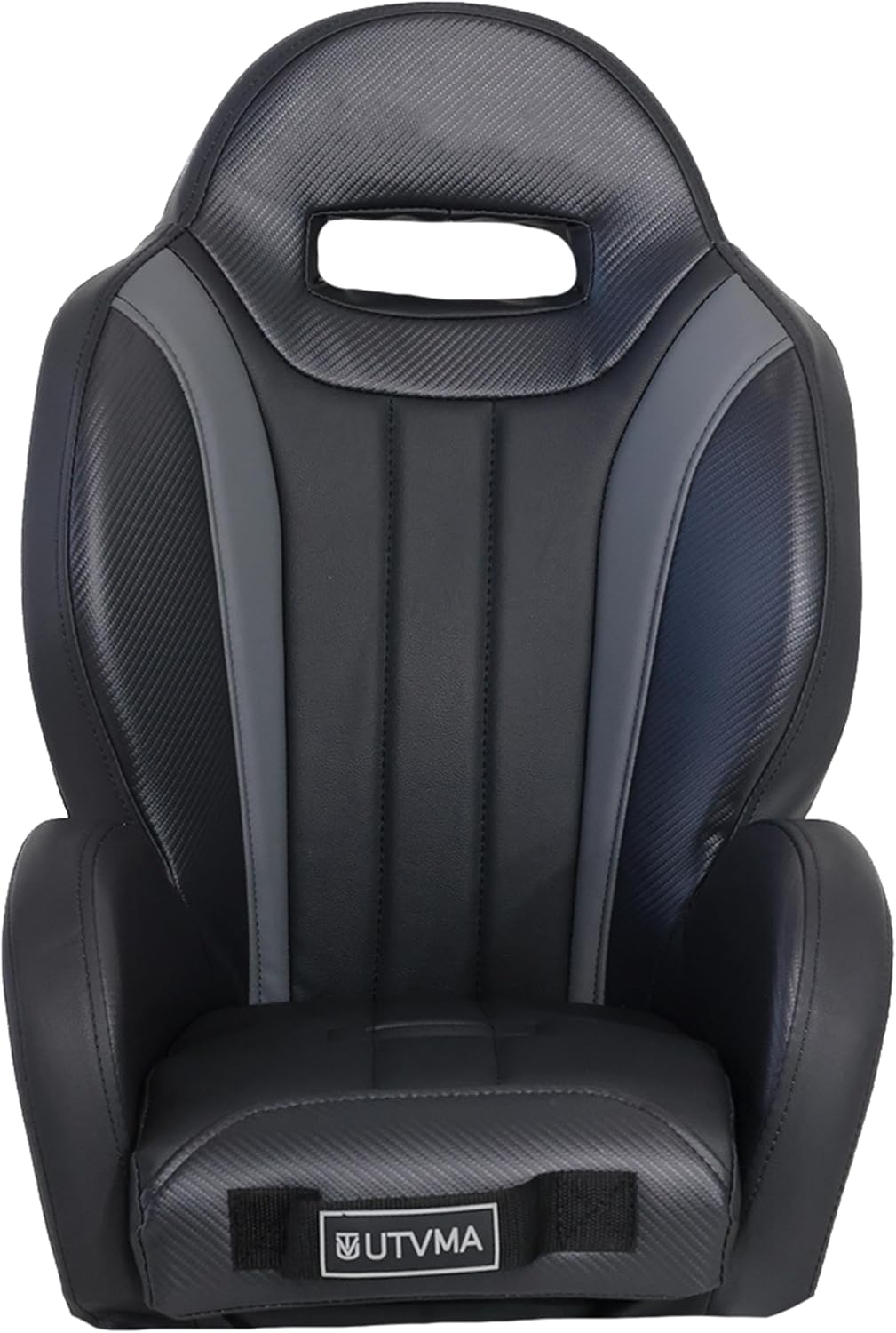 UTV Mini Bucket Seat for Kids (Fits All Stock and Aftermarket UTV and Side by Side Seats) (Grey)