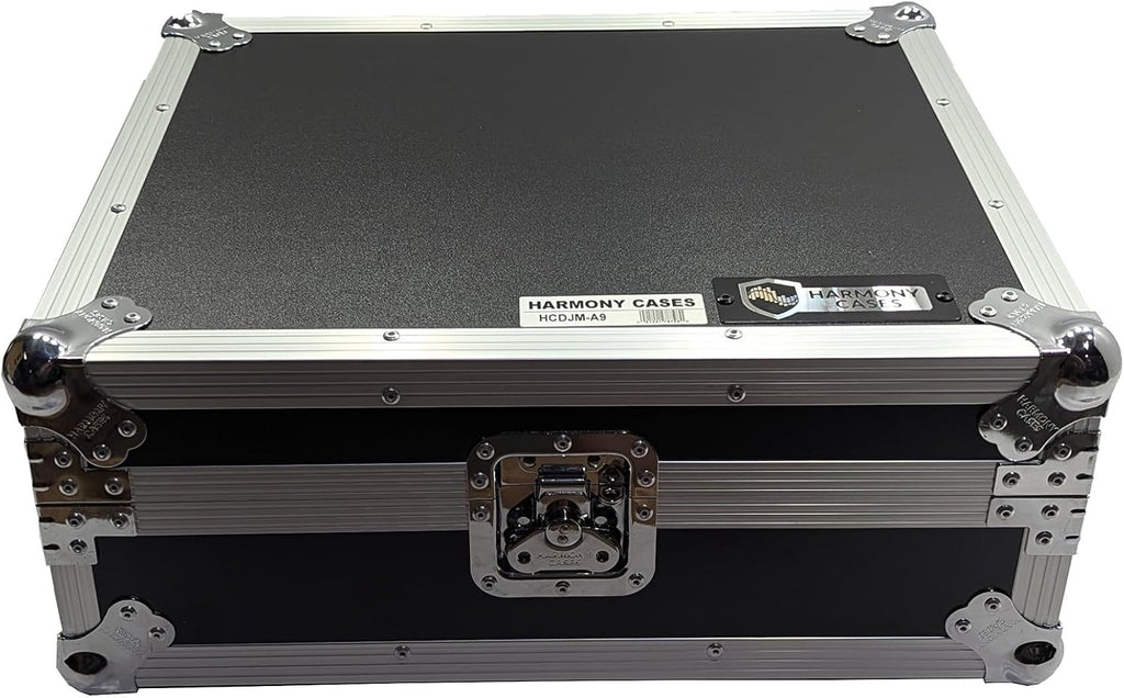 Harmony Audio DJ Cases HCDJM-A9 Road DJ Custom Case Compatible for DJM-A9 with Adjustable Foam Inserts & Recessed Latch for Ultimate Protection