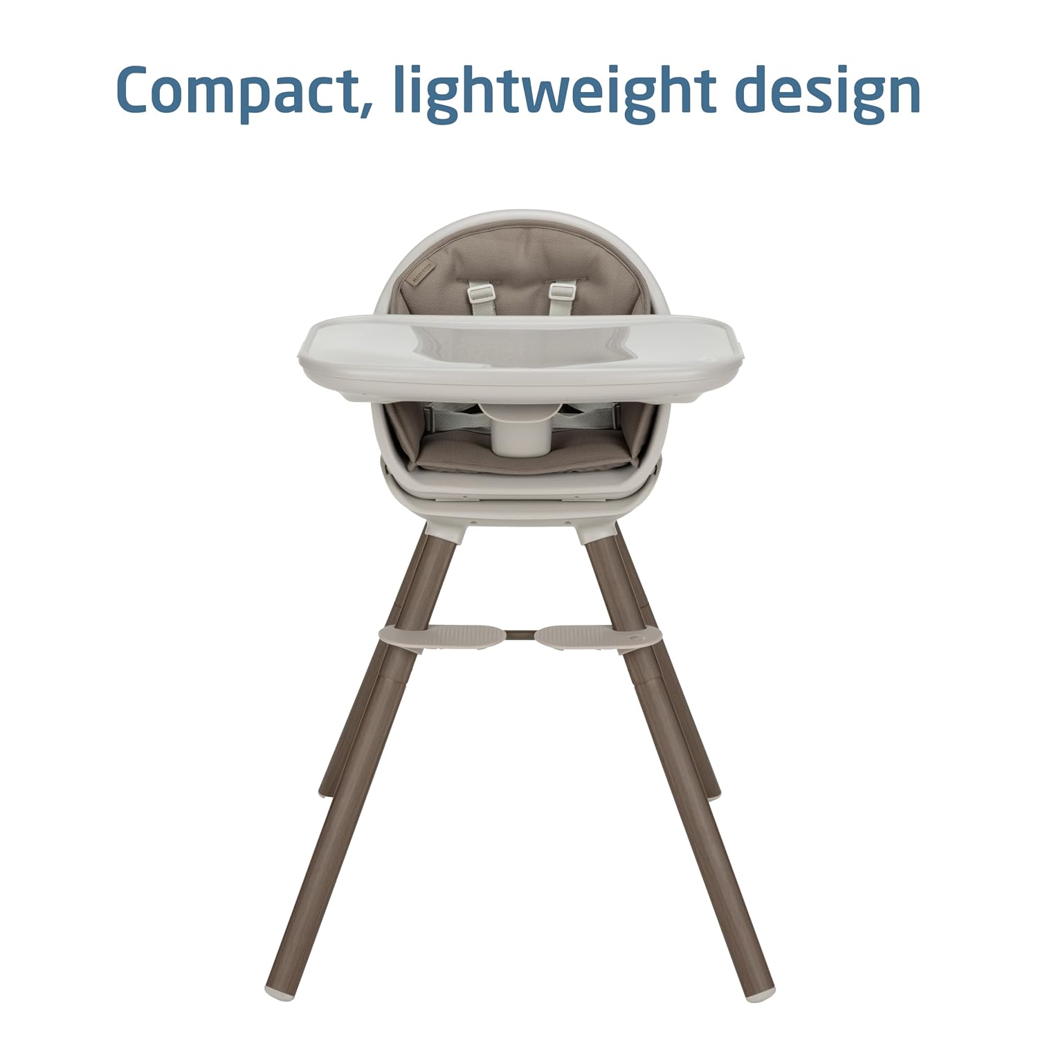 Maxi-Cosi Moa 8-in-1 High Chairs for Babies and Toddlers, Machine Washable Infant High Chair, Compact, Convertible High Chair Lightweight Design, Truffle