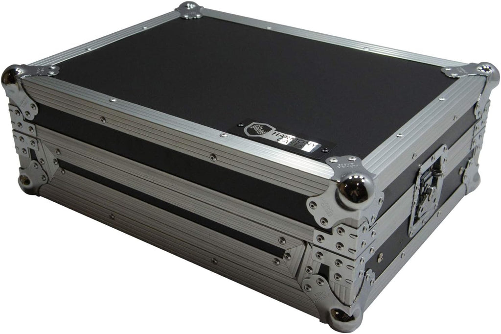 Harmony Audio HCDNMC6000LT Flight Laptop DJ Case 19' Top Mount 8U Controller or Mixer
