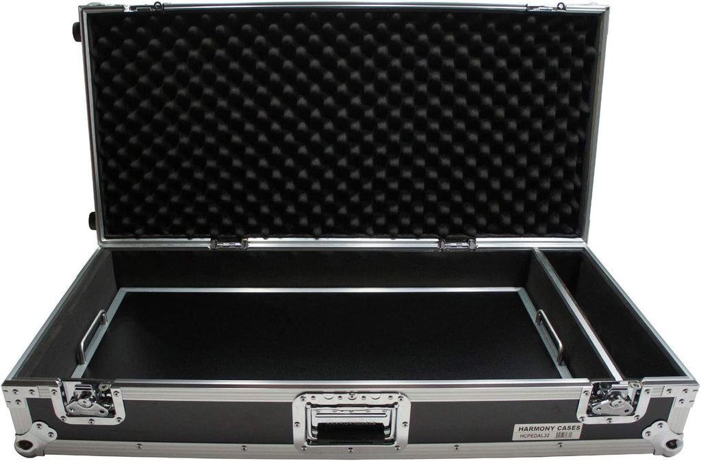 Harmony Audio Cases HCPEDAL32 Custom Hard ATA Flight 32' Guitar Pedal Compatible with Case