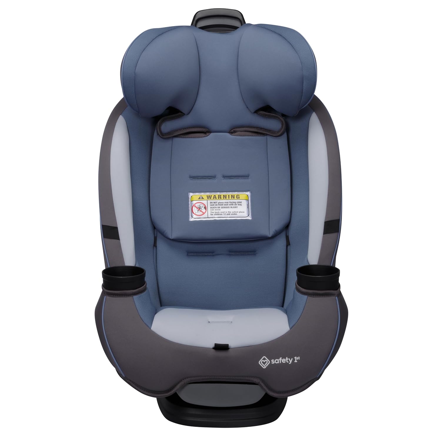 Safety 1st Grow and Go All-in-One Slim Convertible Car Seat, Rear Facing, 5-40 lbs, Forward Facing (30–65 lbs), High Back Booster Seat 40-100 pounds, Alaskan Blue