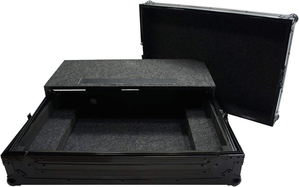 Harmony Audio HCDDJSXLTBK Flight Glide Laptop Stand DJ Custom Case Compatible with Pioneer DDJ-SX2