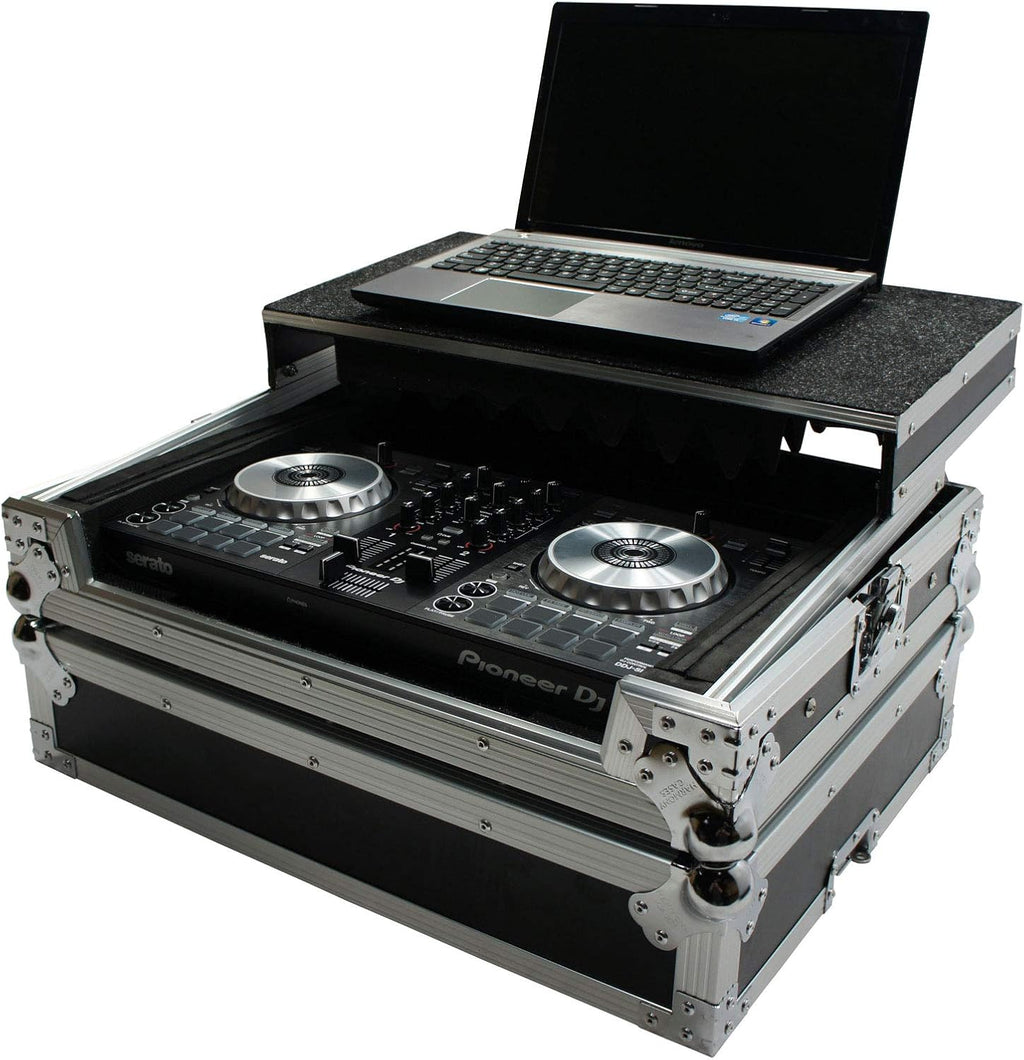 Harmony Audio HCMINILT Flight Glide Laptop Stand Road DJ Custom Case Compatible with Gemini GMX
