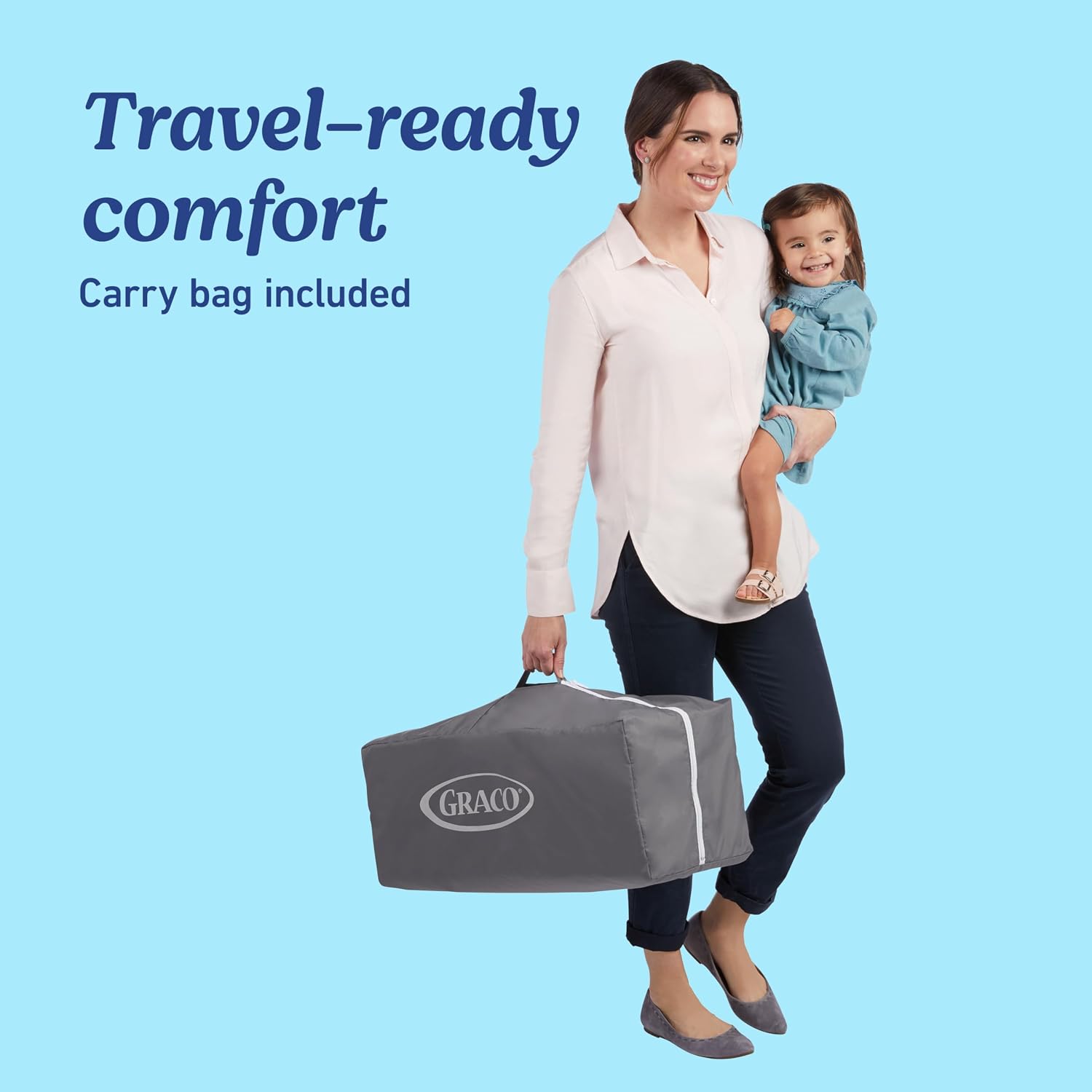 Graco Pack n' Play Close2Baby Playard with Baby Bassinet, Changing Table, Portable Infant Seat, Milan
