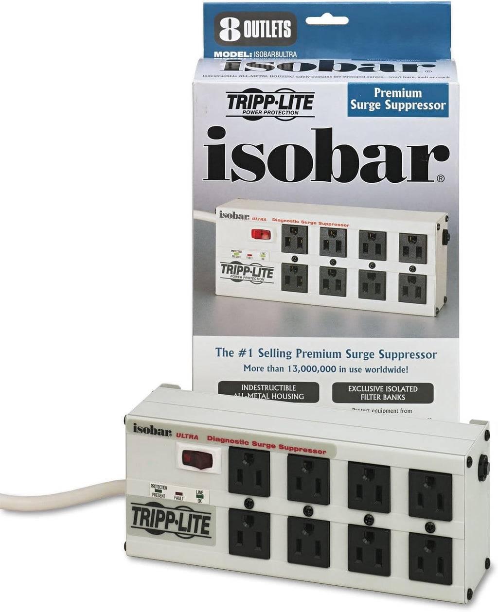 Tripp Lite - TRPISOBAR8ULTRA - Isobar ISOBAR8ULTRA 8 Outlets Surge Suppressor