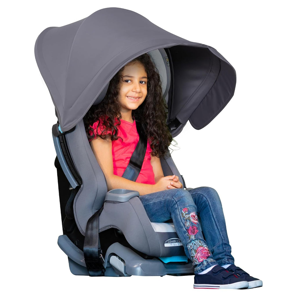 Baby Trend Cover Me™ 4-in-1 Convertible Car Seat, Scooter – Built-in Canopy, 4-Stage Growth System, Plush Comfort Padding, Multi-Position Recline