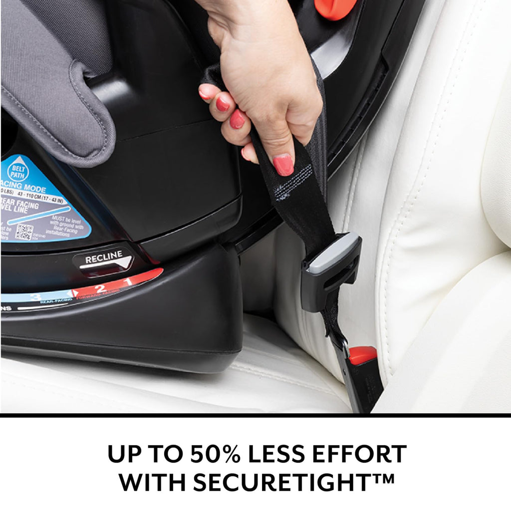 Evenflo All4Stages Slim 4-in-1 Convertible Car Seat (Baldwin Gray)