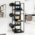 PUNCIA 3-Tier 3D Printer Stand with Filament Storage, Heavy Duty Workbench Rack – Compatible with FDM/SLA, Studio, Workshop, Office Use, Space-Saving Organizer for Multiple Filament Types
