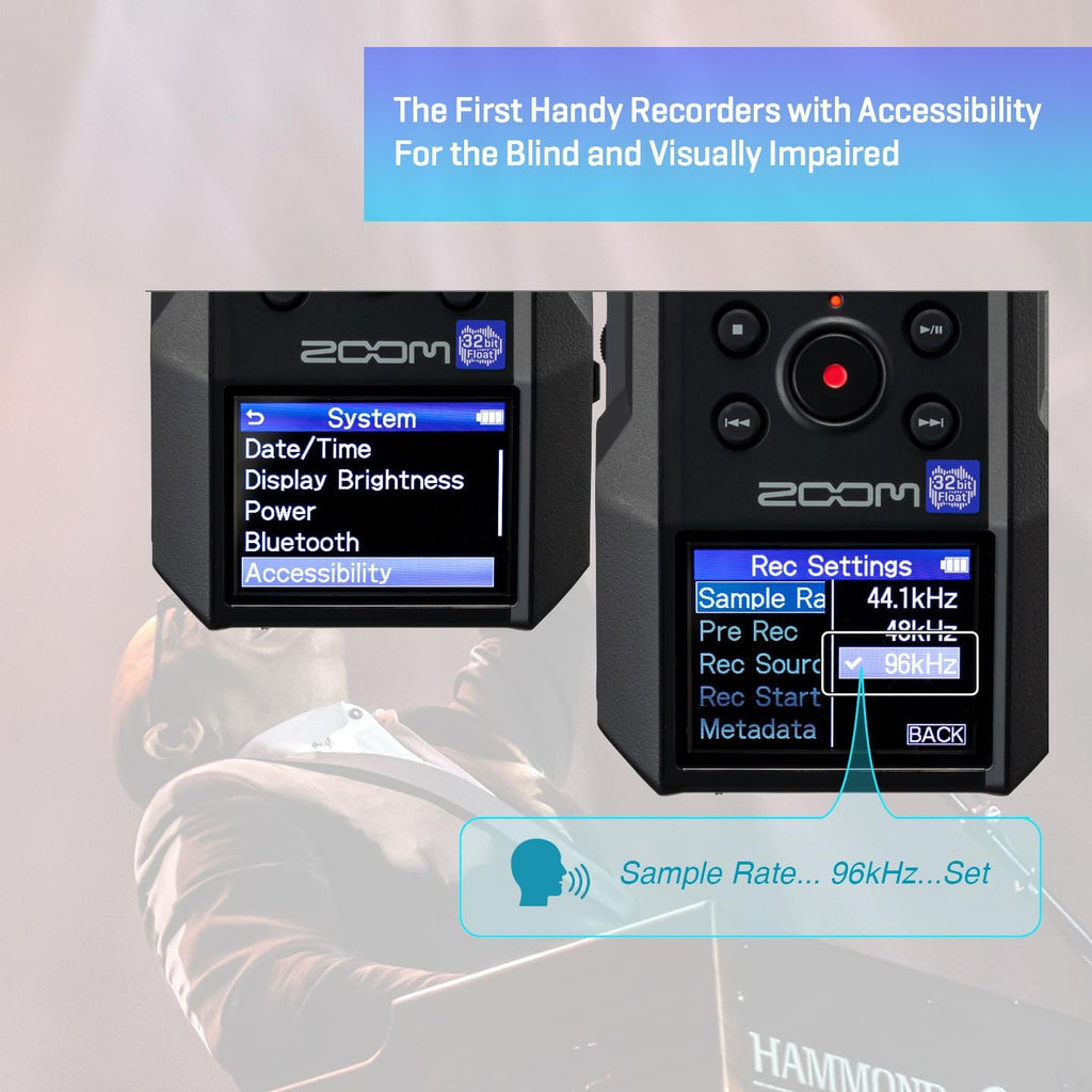 Zoom H6 Essential Handheld Recorder for Musicians, Podcasters & Filmmakers with Stereo Microphones, 4 XLR/TRS Inputs, 6 Tracks of 32-Bit Float Recording, & USB Audio Interface