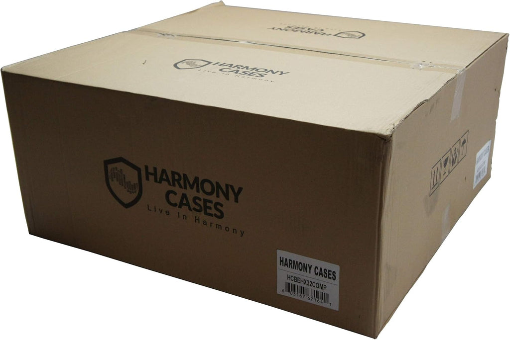 Harmony Audio HCBEHX32COMP Flight Transport Road Custom Case Compatible with Behringer X32 Compact