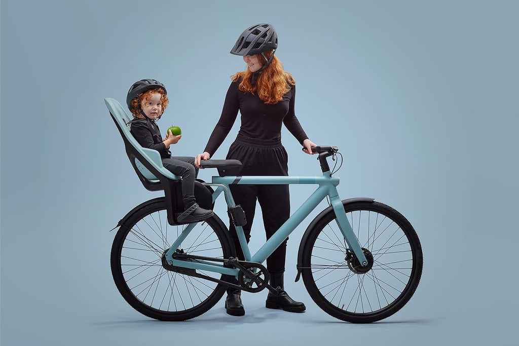 Thule Yepp 2 Mounted Child Bike seat, Adjustable footrests, 5-Point Harness and Easy to Mount Design