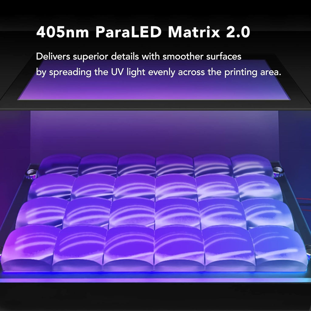 Phrozen Sonic Mighty 4K Large LCD Resin 3D Printer, L7.9 x W4.9 x H8.7 Printing Volume, 9.3' Mono LCD Screen & 22cm Z-axis, Matrix LED UV Light Tech, Large 3D Models, Miniatures,Tabletops