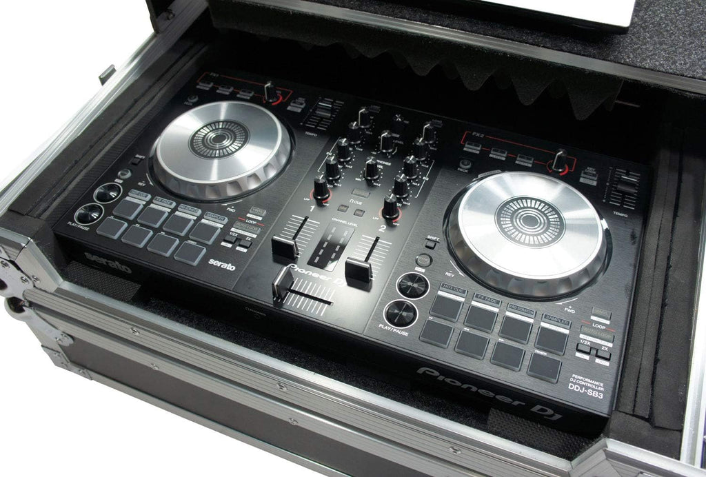 Harmony Audio HCMINILT Flight Glide Laptop Stand DJ Custom Case Compatible with Denon DN-MC4000