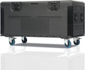 Cable Trunk Road Case with Wheels 44' x 22' x 25' Professional Stackable Heavy Duty ATA Rolling Road Case for DJ Equipment Storage Transport Touring with Casters