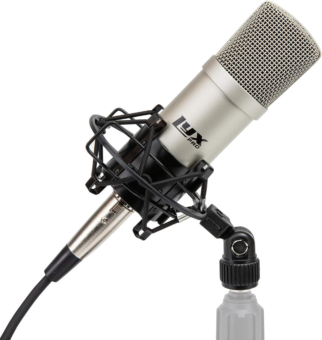 PreSonus AudioBox 96 USB 2×2 Interface Recording Bundle with LyxPro Cardioid Condenser Mic, HAS‑10 Headphones, Pop Filter, Shockmount, Stand, XLR Cable & Studio One Artist Software Kit