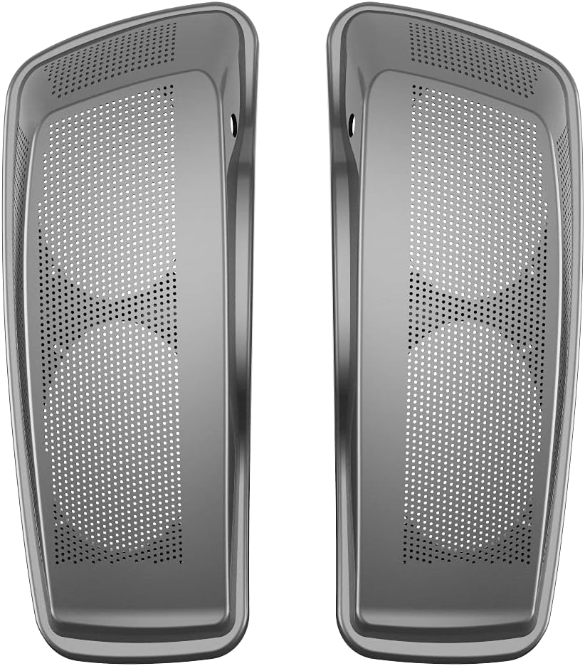 Advanblack Saddlebag Dual 6x9 Speaker lids, Audio Covers Fit for H-D Touring, Road Glide, Street Glide Special, Road King, 2014 2015 2016 2017 2018 2019 2020 2021 2022 2023