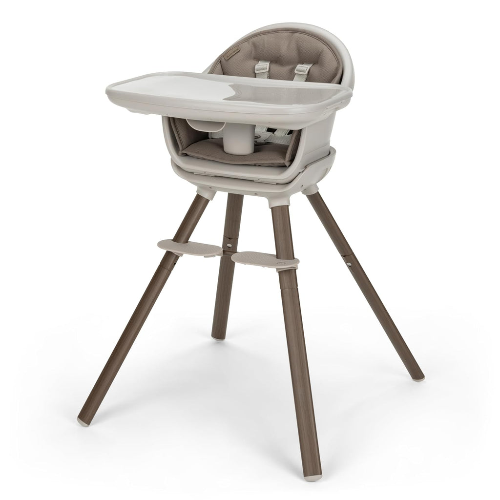 Maxi-Cosi Moa 8-in-1 High Chairs for Babies and Toddlers, Machine Washable Infant High Chair, Compact, Convertible High Chair Lightweight Design, Truffle