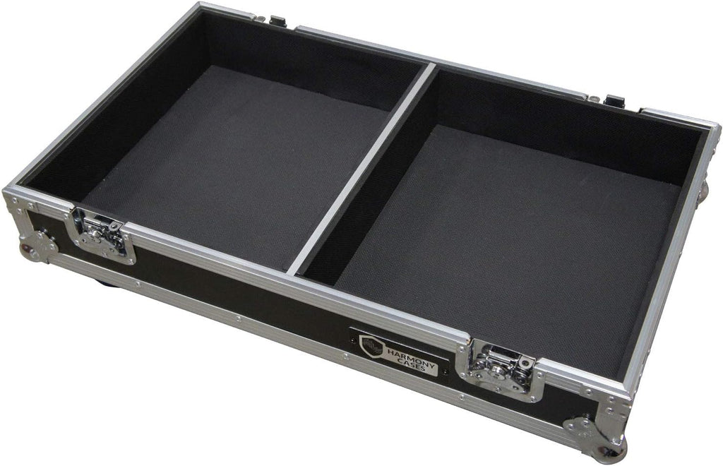 Harmony Audio Cases HC2EON15C Pro DJ Rolling Road Case Compatible with (2) JBL EON615 Speakers