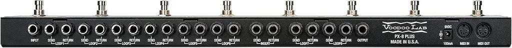 Voodoo Lab PX-8 PLUS True Bypass Programmable Pedal Switcher