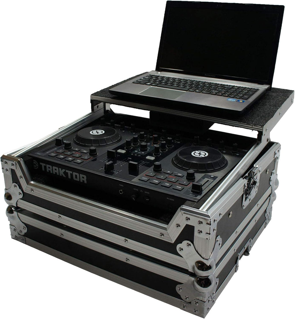 Harmony Audio HCTKS2LT Flight Glide Laptop Stand DJ Custom Case Compatible with Traktor Kontrol S2 MK2