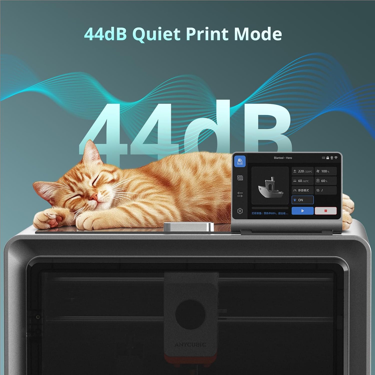 (PLA 4KG Bundle)Anycubic Kobra S1 Combo Multi-Color 3D Printer, Fast 600mm/s Printing Auto Leveling with Auto Calibration 250 x250x250mm Build Size,4KG Black + White + Spring Leaf + Tropical Turquoise