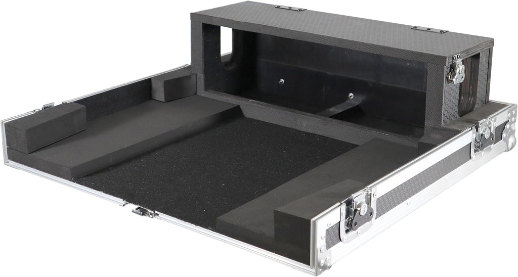 ProX XS-BX32CDHW ATA Digital Audio Mixer Flight Case for Behringer X32 Compact Console with Doghouse compartment and Caster wheels
